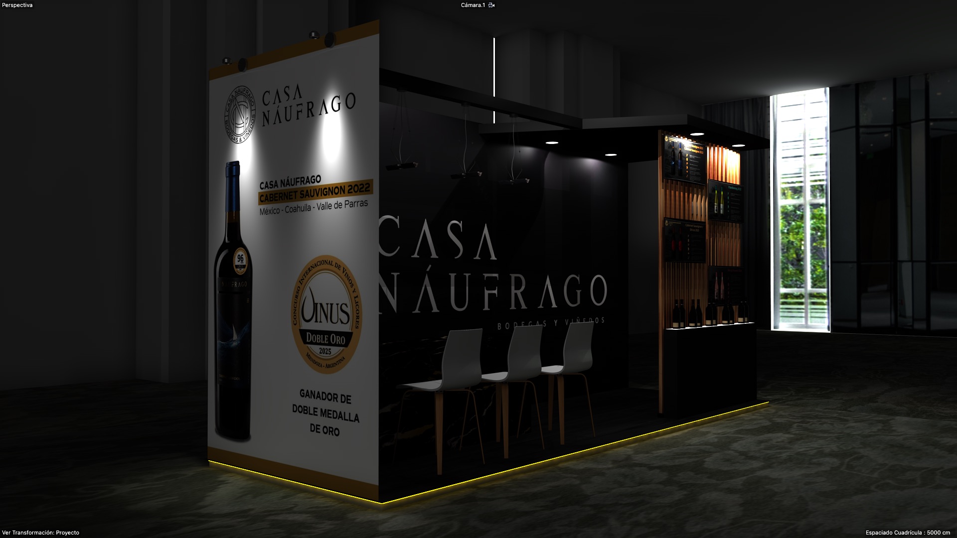 Casa Náufrago — Render 3