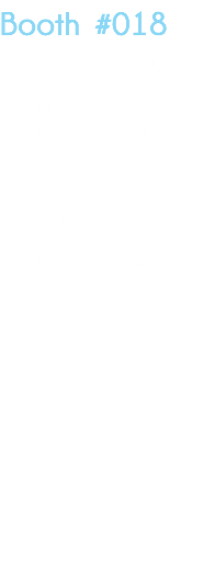 Booth #018 Booth 4x2 en cajón Montaje y desmontaje División para vestidor independiente. Iluminación independiente. Nombre del expositor en corte de vinil o impresión en el antepecho Lampara Slim Led. Contacto doble. 