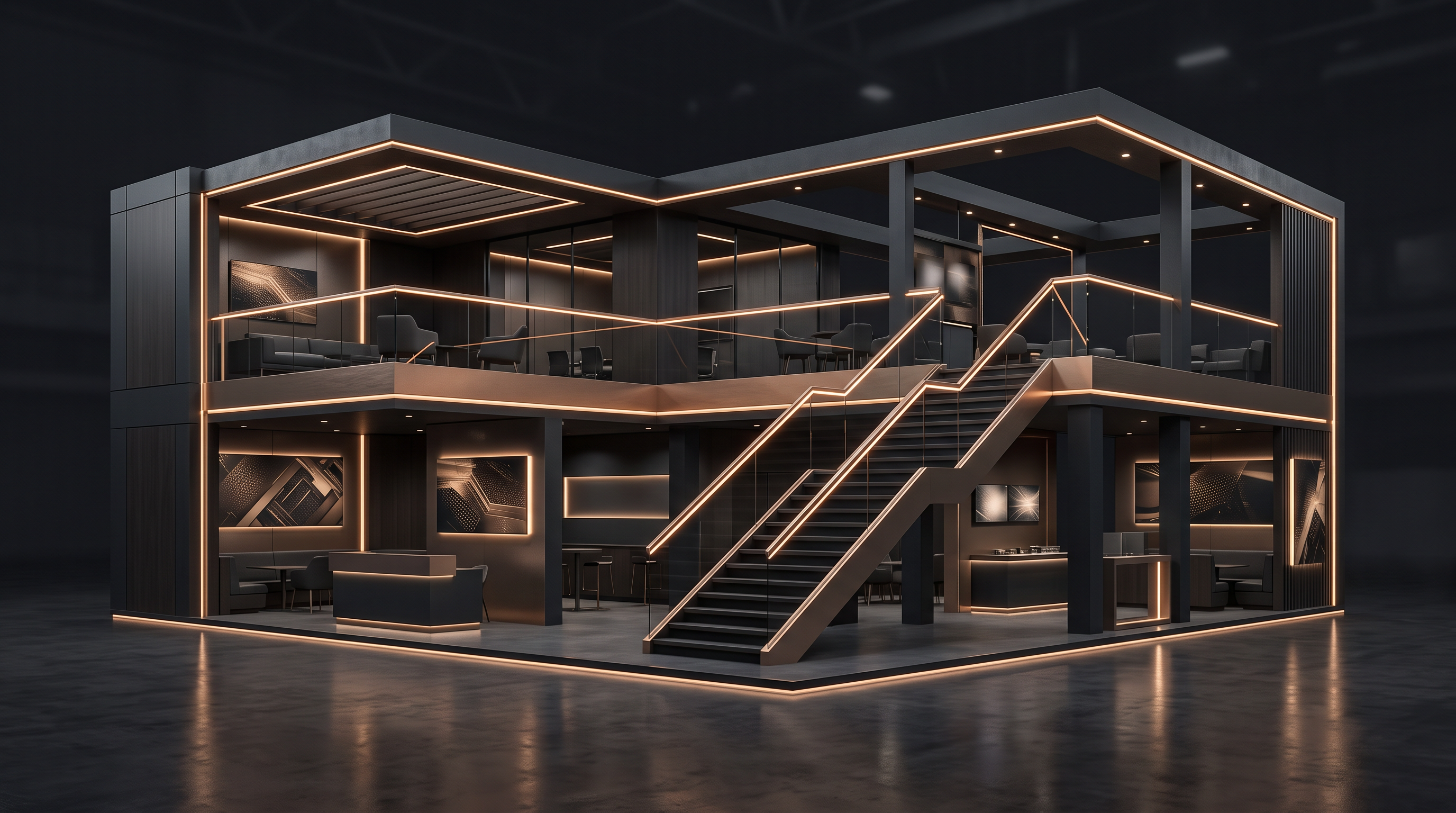Comparador render vs resultado — Resultado final